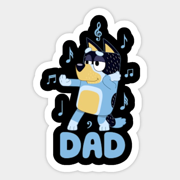 Dad Dancing Sticker by Instocrew